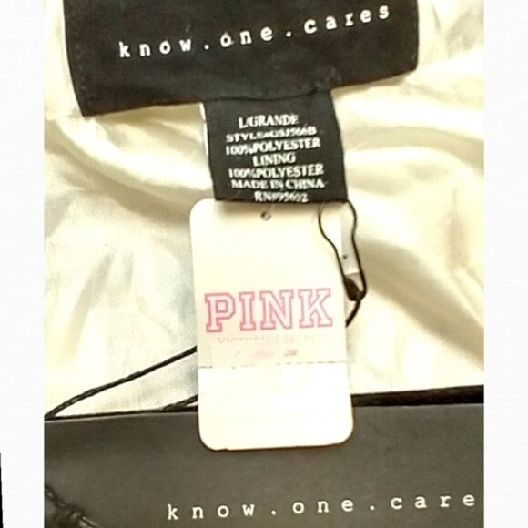 Pink Victoria Secret Faux- Fur Leopard Print Cropped Jacket - Picture 9 of 12